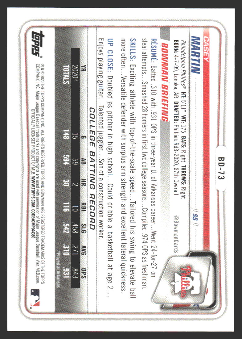 Card back