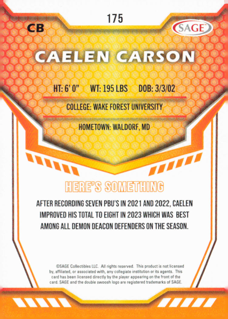 Card back