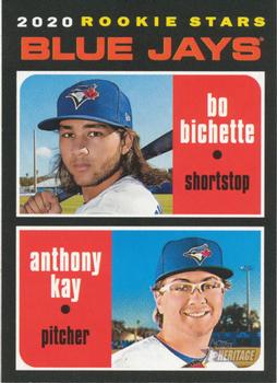 Blue Jays 2020 Rookie Stars (Bo Bichette / Anthony Kay)