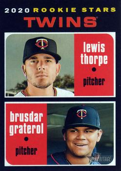 Twins 2020 Rookie Stars (Lewis Thorpe / Brusdar Graterol)