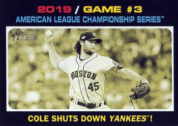 2019 Game #3 American League Championship Series: Cole Shuts Down Yankees! ALCS