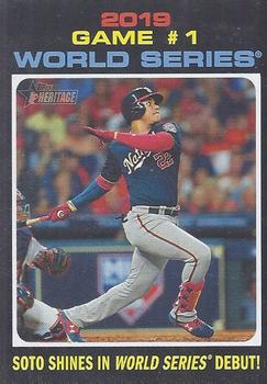 2019 Game #1 World Series: Soto Shines in World Series Debut!