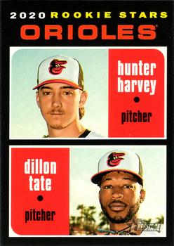 Orioles 2020 Rookie Stars (Hunter Harvey / Dillon Tate)