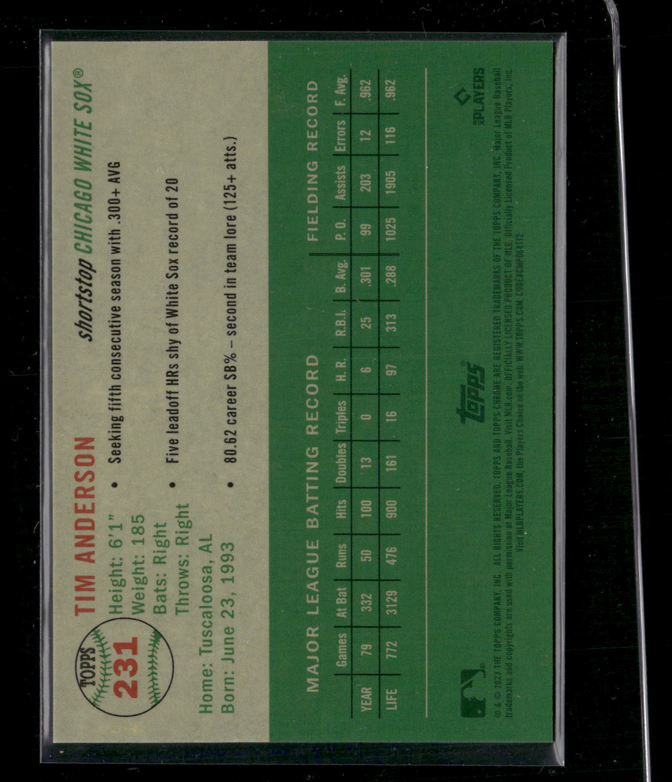 Card back