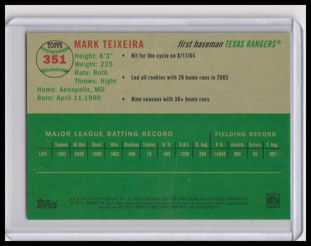 Card back