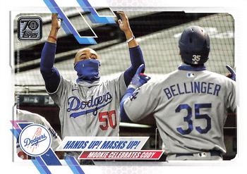 Hands Up! Masks Up! (Mookie Betts / Cody Bellinger)