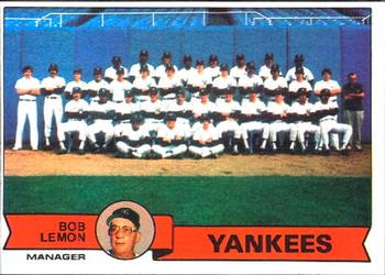 New York Yankees / Bob Lemon