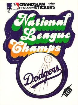 Los Angeles Dodgers National League Champs (White)