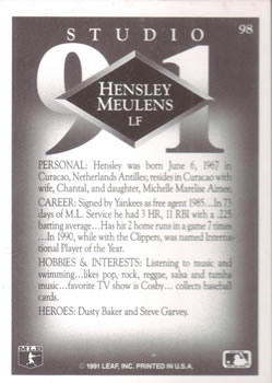 Card back