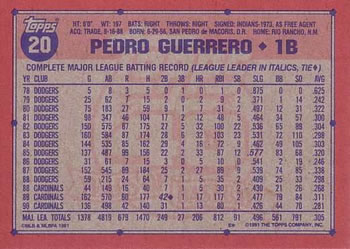 Card back