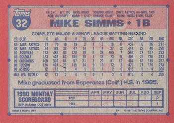 Card back