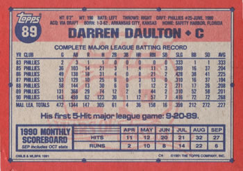 Card back