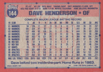 Card back