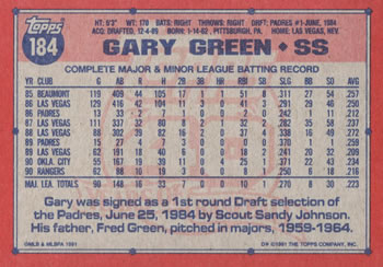 Card back