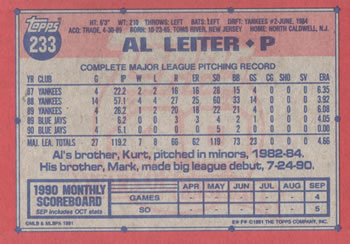 Card back