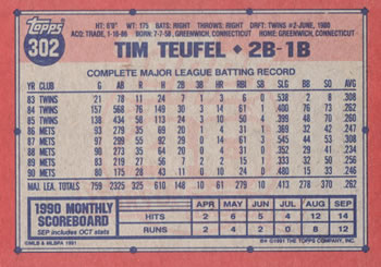 Card back