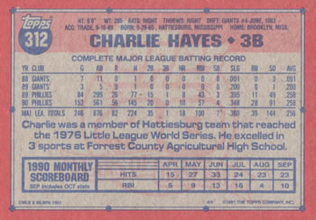 Card back