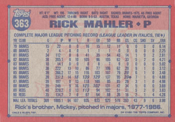 Card back