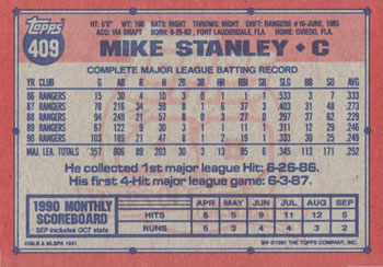 Card back