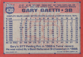 Card back