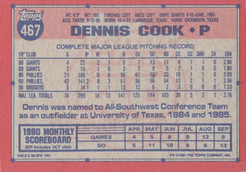 Card back