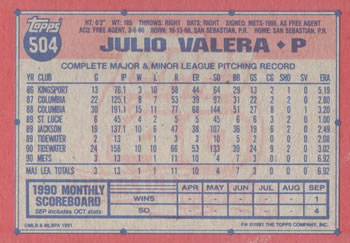 Card back