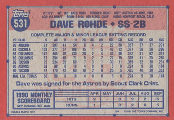 Card back