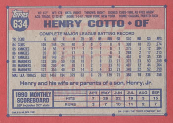 Card back