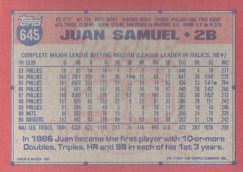 Card back