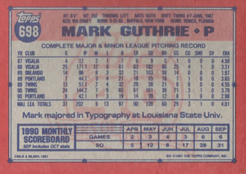 Card back