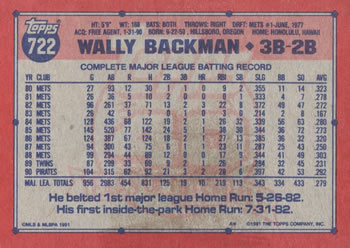 Card back