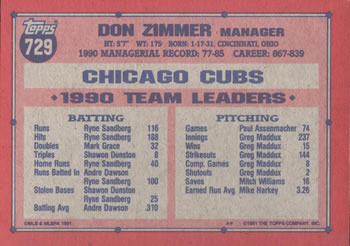 Card back