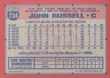 Card back