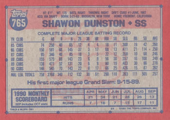 Card back
