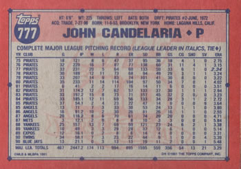 Card back