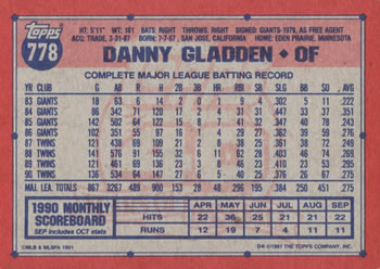 Card back