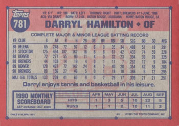Card back