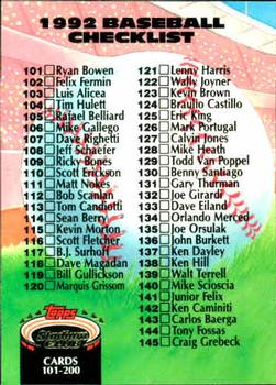 Checklist: 101-200