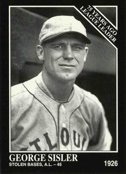 George Sisler