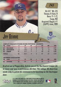 Card back
