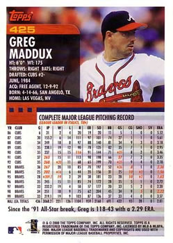 Card back