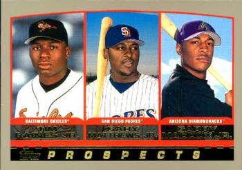 Tim Raines Jr. / Gary Matthews Jr. / Garry Maddox Jr. PROS,