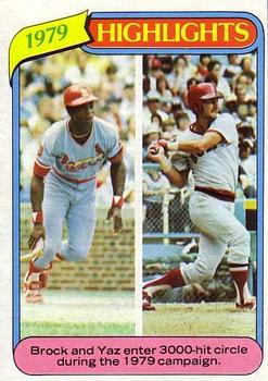 Lou Brock / Carl Yastrzemski