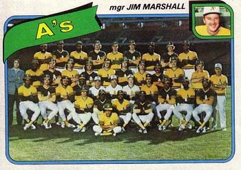 Oakland A's / Jim Marshall