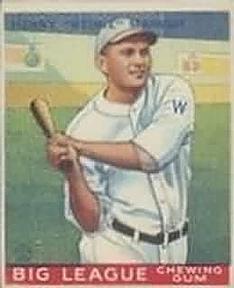 Henry “Heinie” Manush