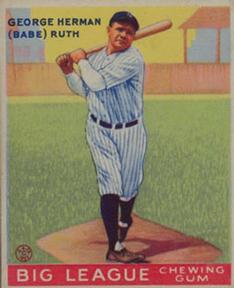 George Herman “Babe” Ruth