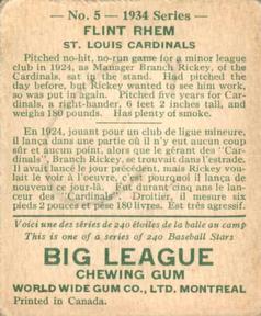 Card back