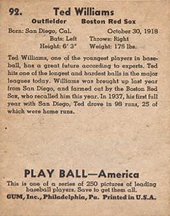 Card back