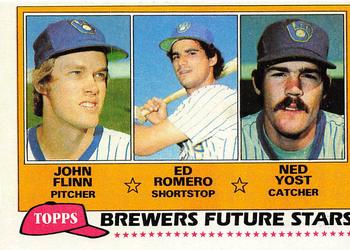 Brewers Future Stars (John Flinn / Ed Romero / Ned Yost)