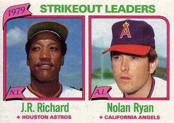 1979 Strikeout Leaders (J.R. Richard / Nolan Ryan)